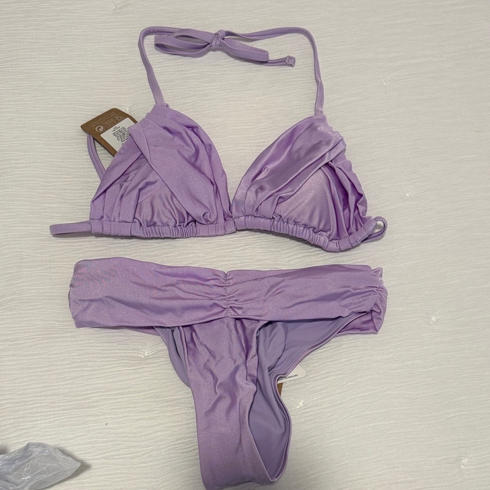 Berlook Lavender Triangle Bikini Set